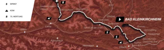 9. Juli: Tour of Austria durch Feld am See